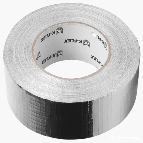 Лента 48мм х 50м самоклеящаяся K-flex DUCT 1604H silver в Челябинске
