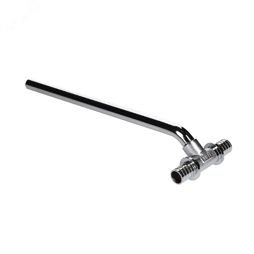 Тройник нержавеющий Дн 16-15-16 L=250мм для подключения радиатора RAUTITAN Rehau в Челябинске