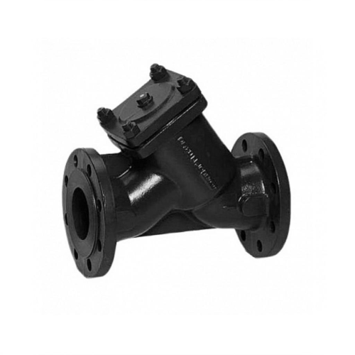 Фильтр магнитный сетчатый Y-образный чугунный фланцевый Ду-100 Ру-16 (Т<150°С) ЛМЗ ФСМ в Челябинске