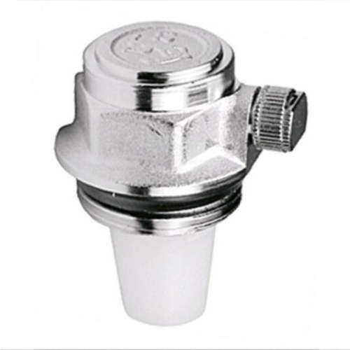 Воздухоотводчик автоматический латунный Ду-25 (1") Ру-10 НР (НАР) угловой правый для радиатора Icma 716 в Челябинске