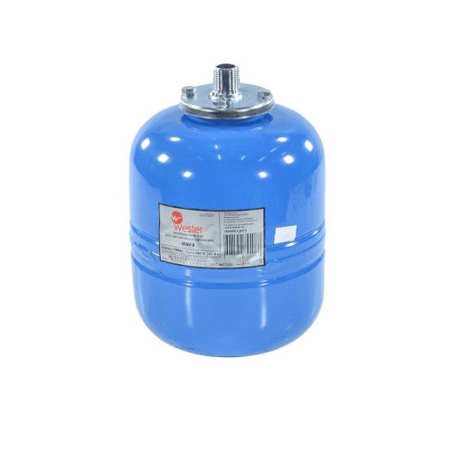 Гидроаккумулятор вертикальный стальной с наружной резьбой Wester WAV 16 бар 4000 л в Челябинске