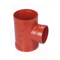 Тройник переходной под резьбу грувлок Ду 80-50 (Дн 89х2") Ру-25 XGQT08S