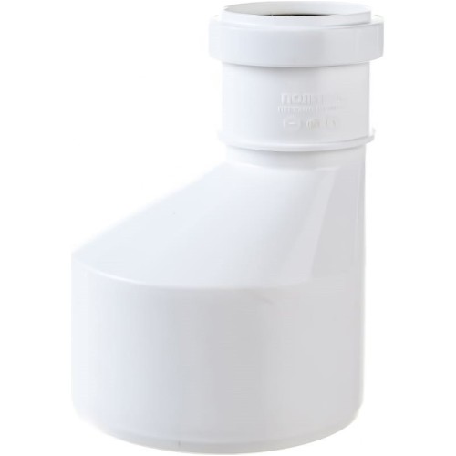 Переход канализационный PP-M эксцентрический белый Дн 50-32 бесшумный б/нап в/к RTP (РосТурПласт) в Челябинске