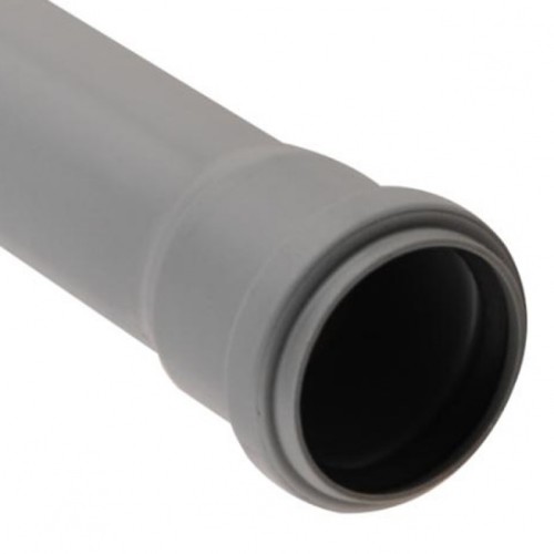 Патрубок канализационный PP-H компенсационный серый Дн 40 б/нап в/к HT HTL Ostendorf в Челябинске