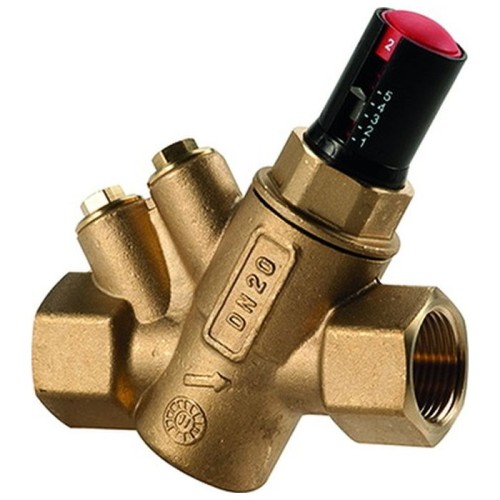 Клапан балансировочный латунный автоматический с внутренней резьбой 2,5 МПа R206A Giacomini 15 мм в Челябинске