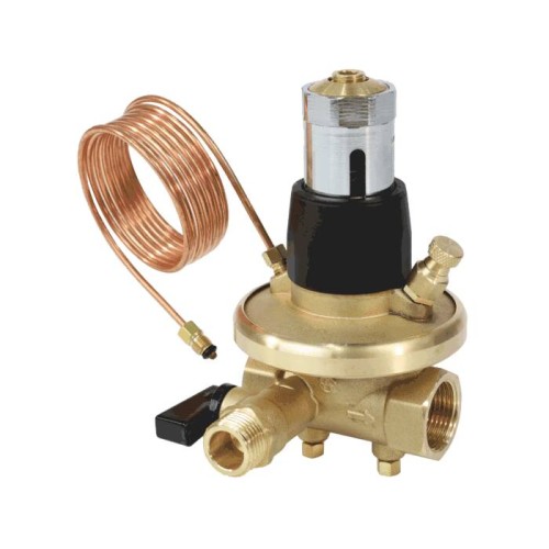 Клапан балансировочный латунный автоматический с внутренней резьбой 1,6 МПа Aquasfera EURO Aquasfera 20 мм в Челябинске