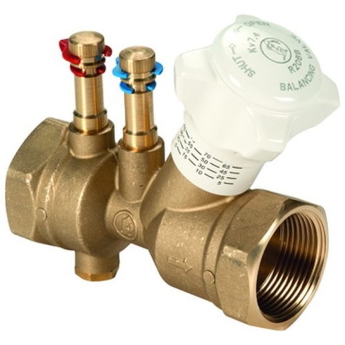 Клапан балансировочный латунный ручной с внутренней резьбой 2,5 МПа R206B Giacomini 15 мм в Челябинске