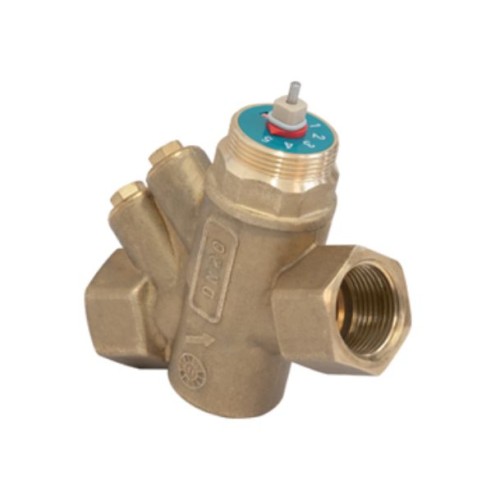 Клапан балансировочный латунный комбинированный с внутренней резьбой 2,5 МПа R206AM Giacomini 20 мм в Челябинске