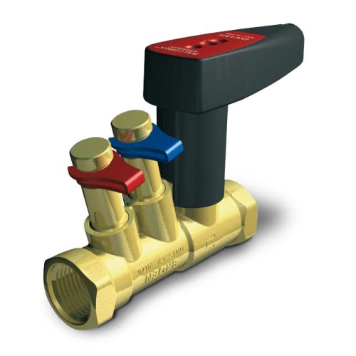 Клапан балансировочный латунный ручной с внутренней резьбой 2,5 МПа Ballorex Venturi FODRV Broen 15 мм в Челябинске