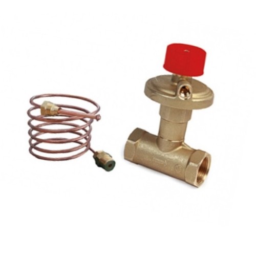 Клапан балансировочный латунный автоматический с внутренней резьбой 2,5 МПа R206C-1 Giacomini 20 мм в Челябинске