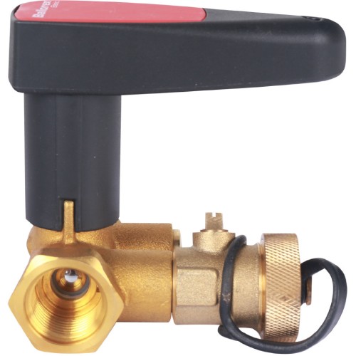 Клапан запорно-балансировочный латунный ручной с внутренней резьбой 2,5 МПа Ballorex BASIC Broen 15 мм в Челябинске