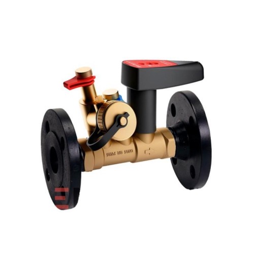 Клапан балансировочный латунный ручной фланцевый 1,6 МПа Ballorex Venturi FODRV Broen 15 мм в Челябинске