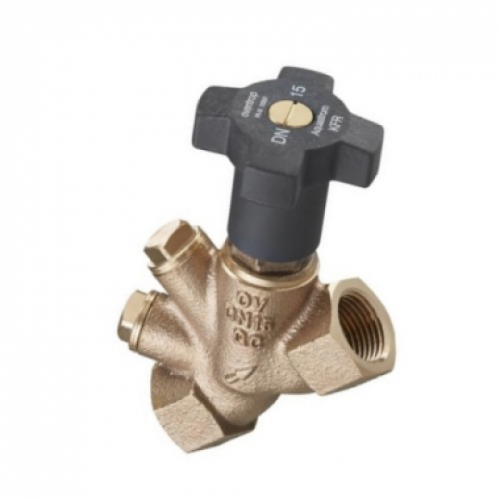 Клапан балансировочный бронзовый ручной с внутренней резьбой 2,5 МПа Hydrocontrol ATR Oventrop 20 мм в Челябинске