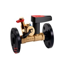 Клапан балансировочный латунный ручной фланцевый 1,6 МПа Ballorex Venturi FODRV Broen 20 мм