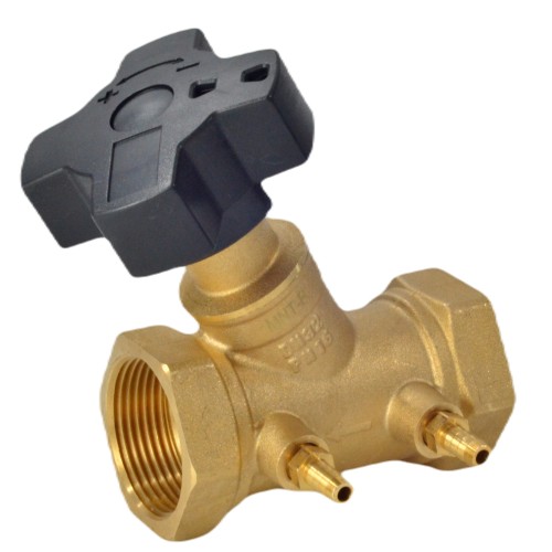 Клапан балансировочный латунный ручной с внутренней резьбой 1,6 МПа MNT-R Ридан 15 мм в Челябинске