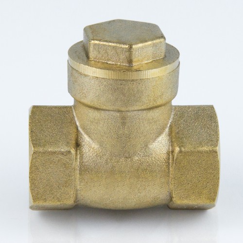 Клапан обратный латунный лепестковый с внутренней резьбой 1,6 МПа N6 Giacomini 20х47 мм в Челябинске