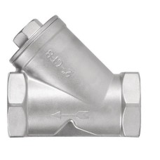 Клапан обратный нержавеющий Y-тип с внутренней резьбой 4,0 МПа NK-YC NK 50х133 мм