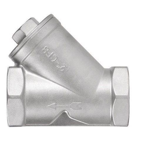 Клапан обратный нержавеющий пружинный с внутренней резьбой для наружной канализации 4,0 МПа NK-YC NK 20х79 мм в Челябинске