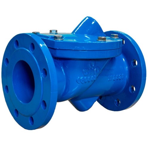 Клапан обратный чугунный поворотный фланцевый EPDM 1,6 МПа Benarmo 80 мм в Челябинске