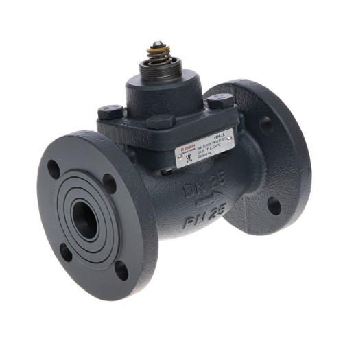 Клапан регулирующий чугуный двухходовой фланцевый 2,5 МПа VFM-2R Ридан 20х150 мм в Челябинске