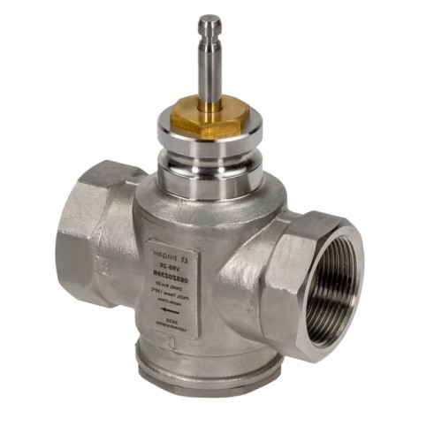 Клапан регулирующий нержавеющий трехходовой с внутренней резьбой 2,5 МПа VRB-3R Ридан 50 мм 2" в Челябинске