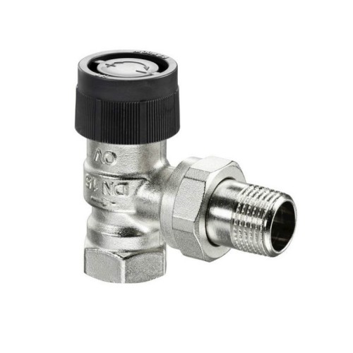 Клапан термостатический угловой Ду 15-20 (1/2"-3/4") Ру-10 НР (НАР) серия A Oventrop в Челябинске