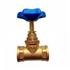 Клапан запорный латунный с внутренней резьбой 1,6 МПа 15б3р БАЗ 40х110 мм