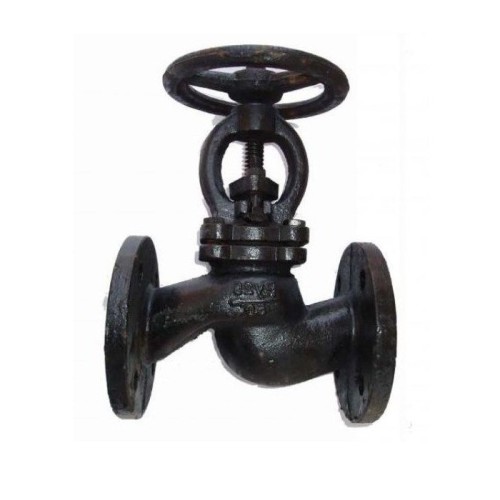 Клапан запорный сильфонный чугунный фланцевый 1,6 МПа KV31 Гранвент 15 мм в Челябинске