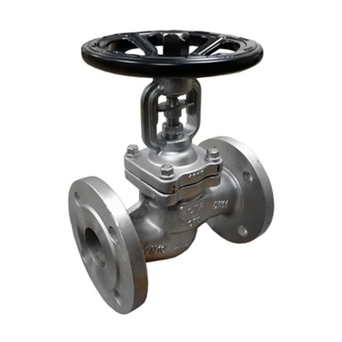 Клапан запорный сильфонный нержавеющий фланцевый 4,0 МПа KV35 Гранвент 150 мм в Челябинске