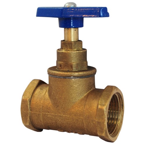 Клапан запорный латунный с внутренней резьбой 1,6 МПа 15б3р Цветлит 50х101 мм ТУ 206-3973235-01-93 в Челябинске