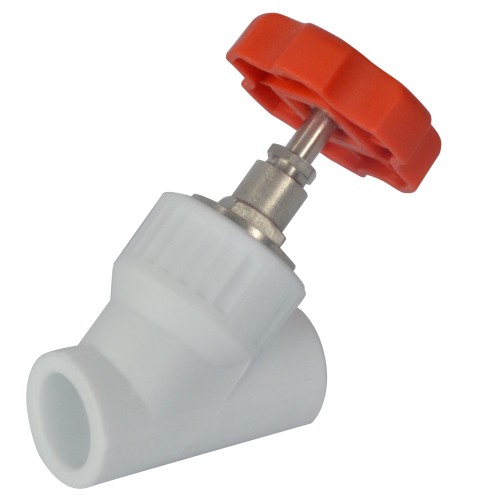 Клапан запорный PP-R внутренняя-наружная пайка 2,5 МПа RTP (РосТурПласт) 20 мм ГОСТ 32415-2013 в Челябинске