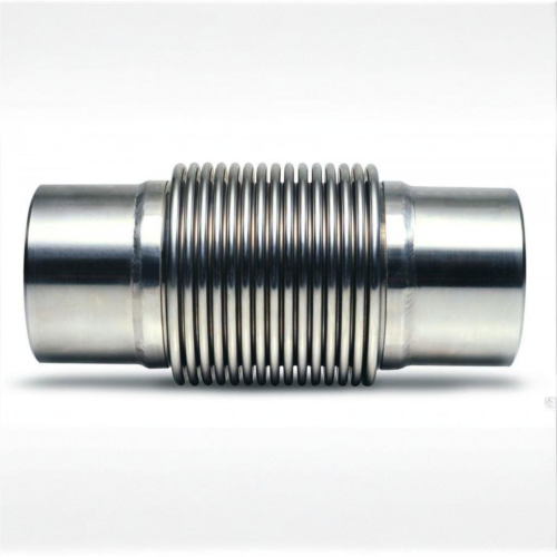 Компенсатор сильфонный осевой многослойный с кожухом и внутренним экраном под приварку Ру 25 КСО Hortum 700х710 мм в Челябинске