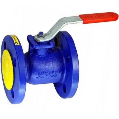 Кран шаровый чугунный фланцевый Ду-100 Ру-16 L=190мм полнопроходной Zetkama 565A в Челябинске