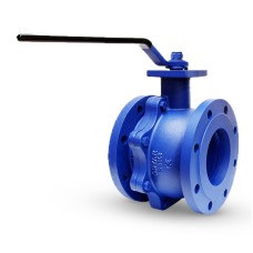 Кран чугунный фланцевый Ду-80 Ру-16 L=180мм полнопроходной Ридан КШЧ