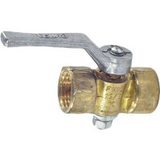 Кран латунный трехходовой стандартнопроходной для манометра без фланца с ручкой ВР (ВН) Ру 25 КТХ ЭКОМЕРА 15 мм 1/2"