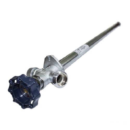 Кран запорный латунный незамерзающий стандартнопроходной без штуцера маховик НР Ру 10 15х350 мм 1/2" в Челябинске