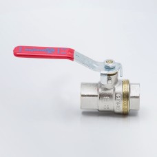 Кран запорный латунный полнопроходной с ручкой-рычагом ВР (ВН) Ру 40 Ideal 090 Itap 20 мм 3/4"