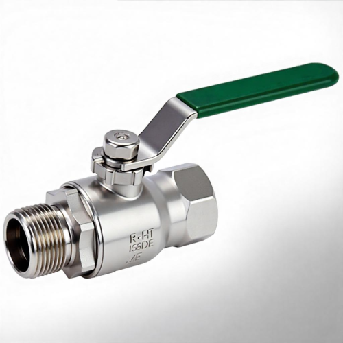 Кран запорный латунный стандартнопроходной с ручкой-рычагом ВР-НР Ру 42 R254WL Giacomini 20 мм 3/4" в Челябинске