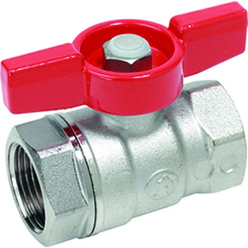 Кран запорный латунный полнопроходной с ручкой-бабочкой ВР (ВН) Ру 40 Ideal 092 Itap 15 мм 1/2" в Челябинске