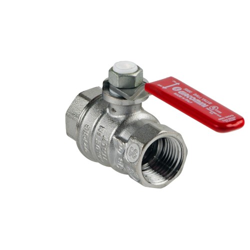 Кран запорный латунный полнопроходной с ручкой-рычагом ВР (ВН) Ру 35 R850 Giacomini 8х43 мм 1/4" в Челябинске