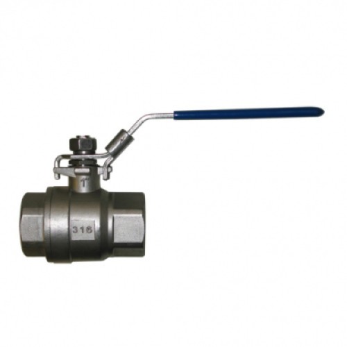 Кран шаровый нержавеющий ВР (ВН) полнопроходной Ру 64 AISI 316 NK-BML NK 10х48,5 мм 3/8" в Челябинске