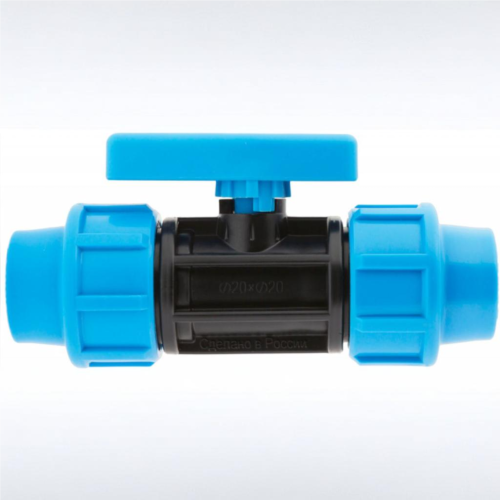 Компрессионный кран ПНД Дн 20-20 Ру-16 Джилекс в Челябинске