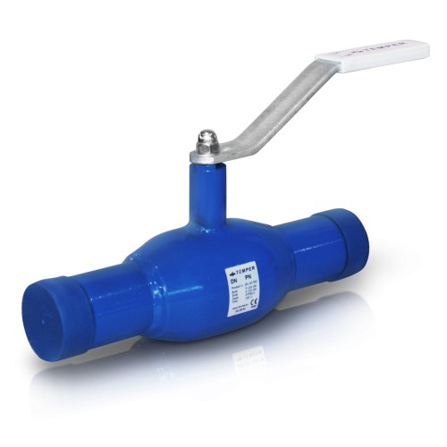 Кран запорный стальной под приварку полнопроходной Ст20 КШ.Ц.П. Temper 32х260 мм