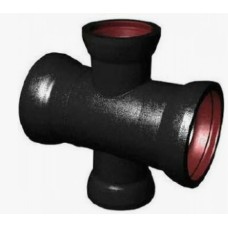 Крест раструбный КР ВЧШГ с ЦПП Ду 150-100