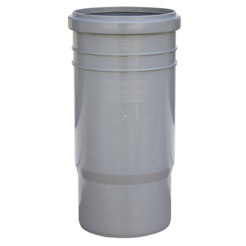 Патрубок НПВХ (ПВХ) компенсационный серый Дн 110 безнапорный в/к ТУ 6-19-307-86 Агригазполимер в Челябинске