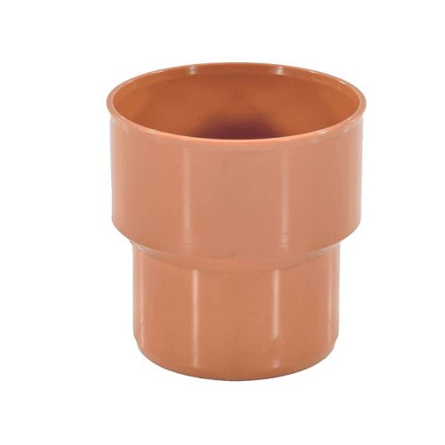 Переход НПВХ (ПВХ) на чугун Дн 110 коричневый безнапорный б/манжеты Ostendorf KGUG в Челябинске