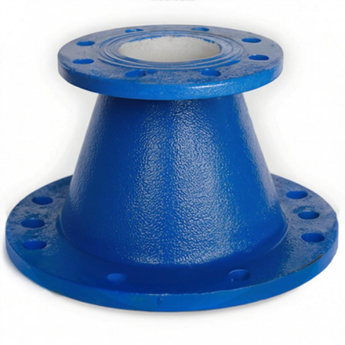 Переход фланцевый ХФ Ду 400-200 (L=300) ВЧШГ с ЦПП цинк+AL ГОСТ ISO 2531-2012 в Челябинске