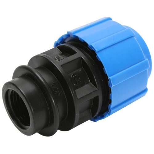 Муфта ПЭ компрессионная Дн 20-3/4" Ру-16 ВР (ВН) RTP (РосТурПласт) в Челябинске