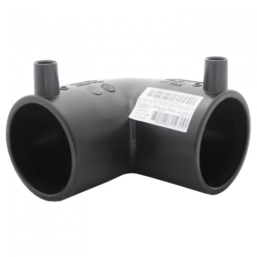 Отвод ПЭ100 спигот Дн 110 90гр Ру-16 SDR11 в Челябинске