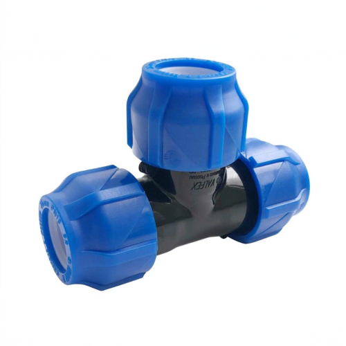 Тройник ПЭ компрессионный Дн 40-20 Ру-16 переходной VALFEX в Челябинске